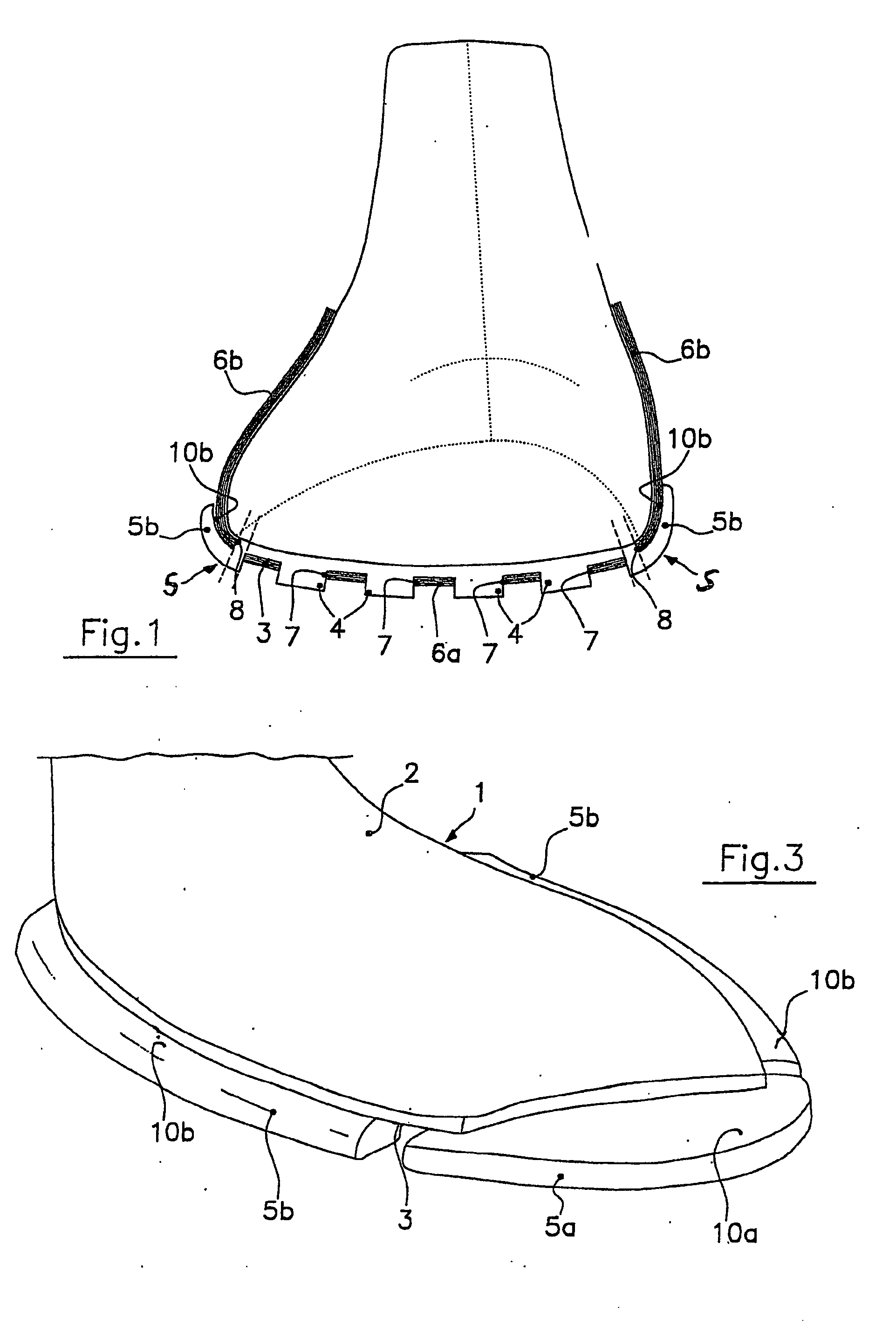 Outsole structure for a shoe, method for assembling outsole to an upper, and shoe obtained by said method