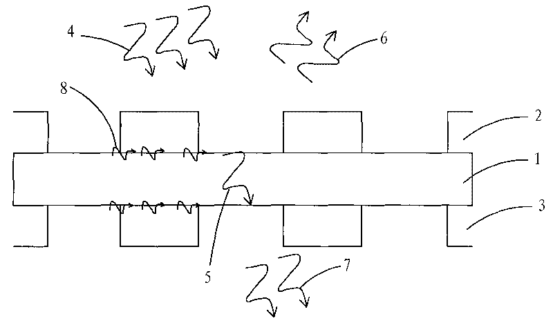 Metamaterial structure for modulating terahertz wave