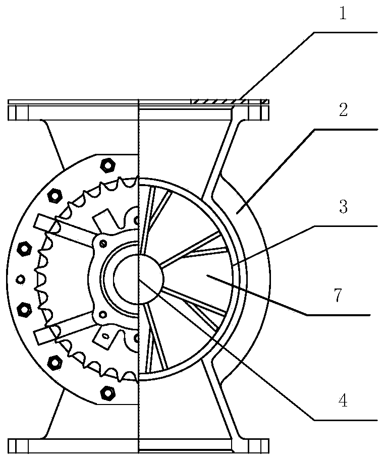 Activated carbon desulfurization and denitrification conveying rotary valve