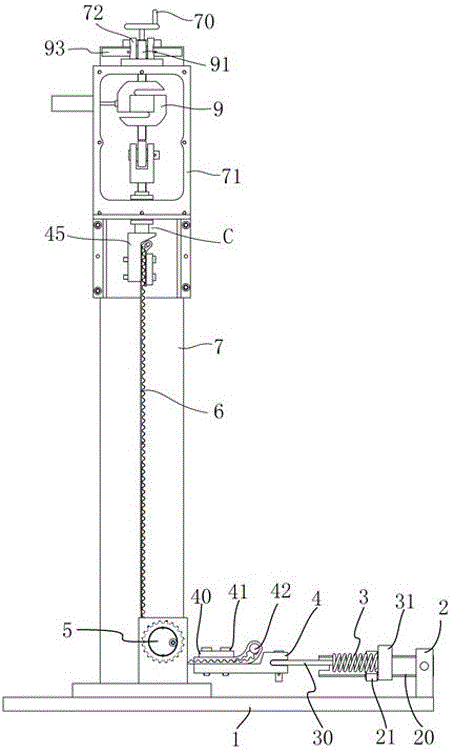 Tension meter calibration device and check device applied to same