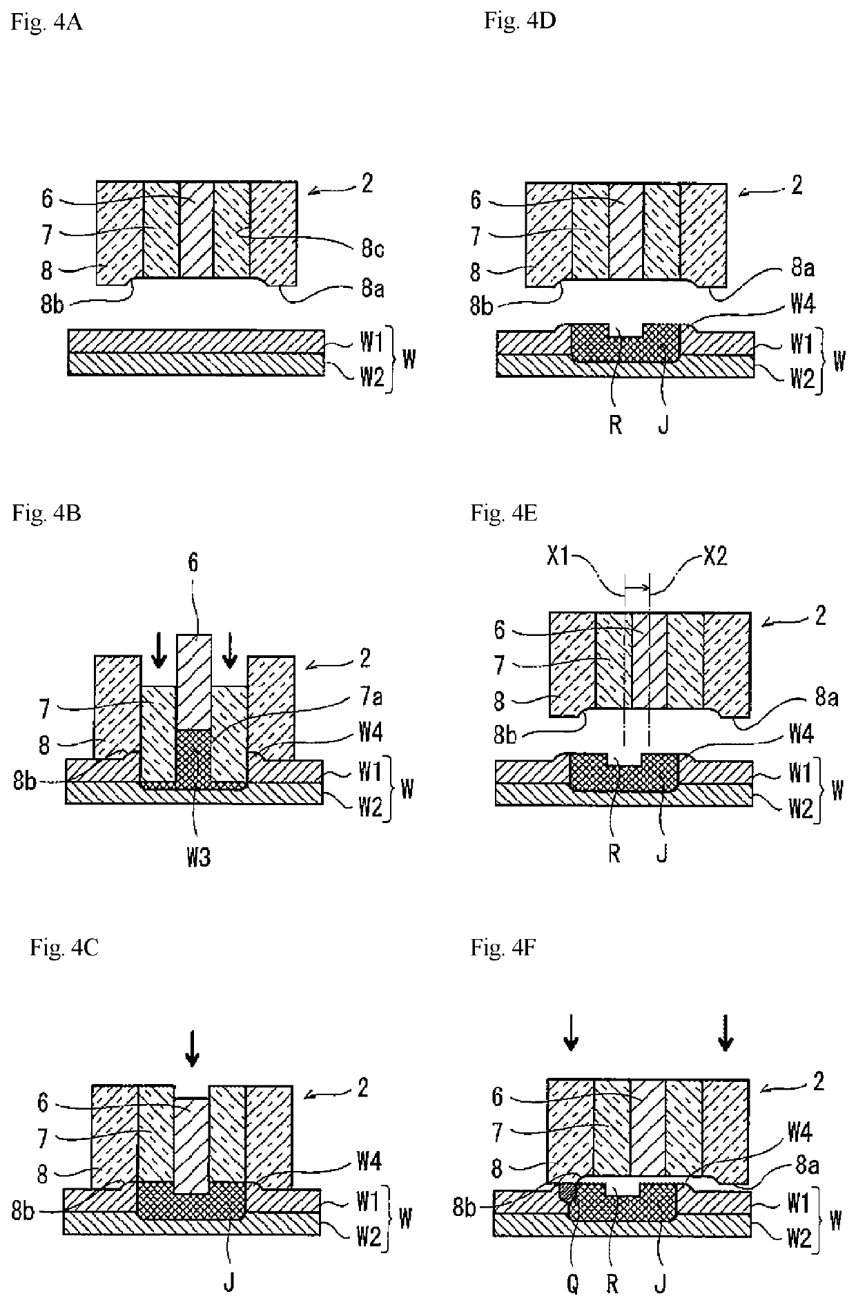 Double-acting friction stir spot welding method and apparatus
