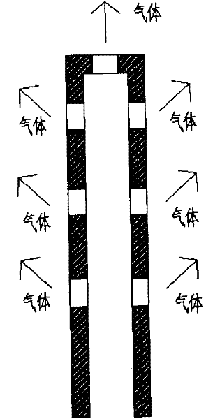 Trickle bed equipment for preparing m-Metaxylenediamine