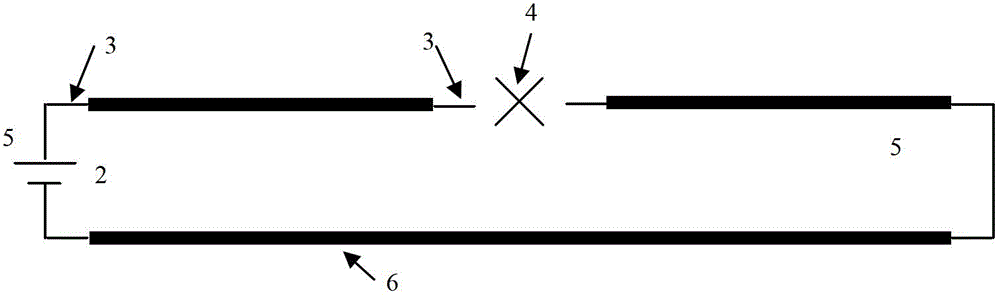 Method for detecting broken point of submarine cable