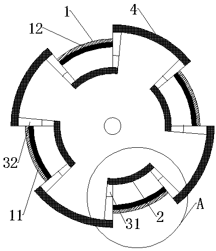 Integrated uranium nitride thermoelectric conversion device