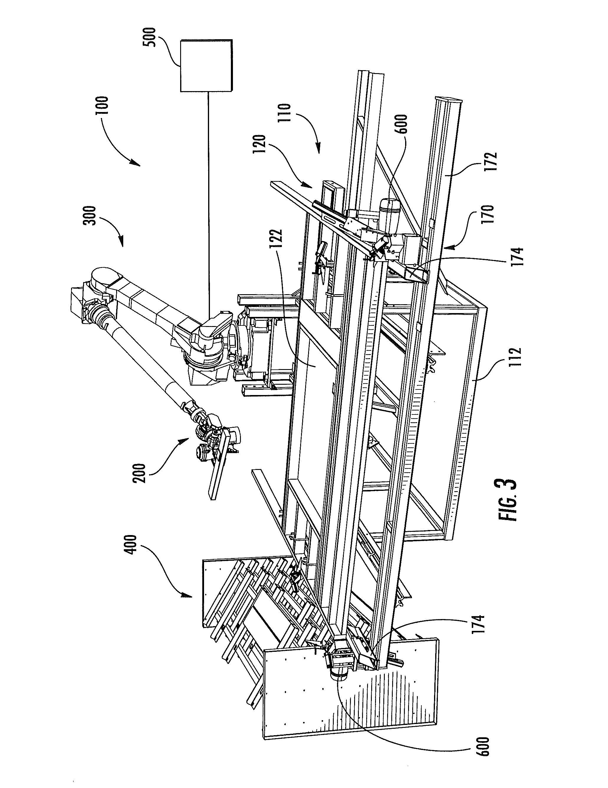 Automated apparatus for constructing assemblies of building components