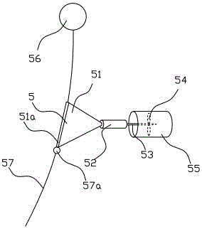 One-way self-powered cage