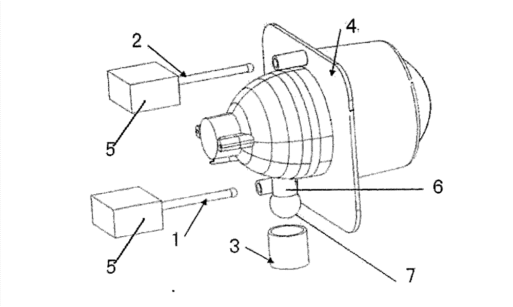 Magnetostrictive following turning mechanism