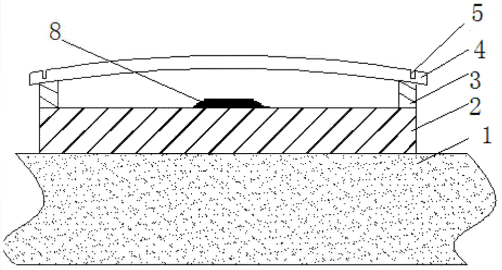 Explosive welding method for solving problem that explosion points of rare and precious metallic composite plates are not in fit