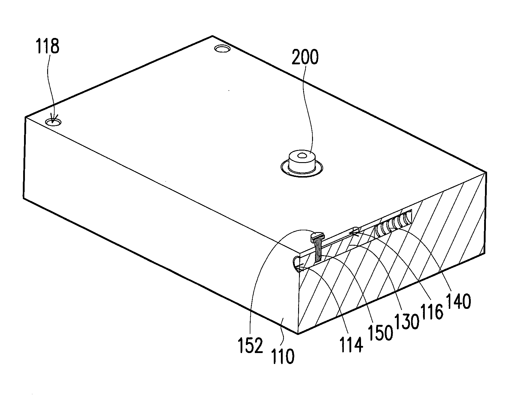 Apparatus casing, projection system and assembling method of apparatus casing
