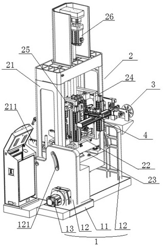 Press-fitting and packaging machine for galvanic pile