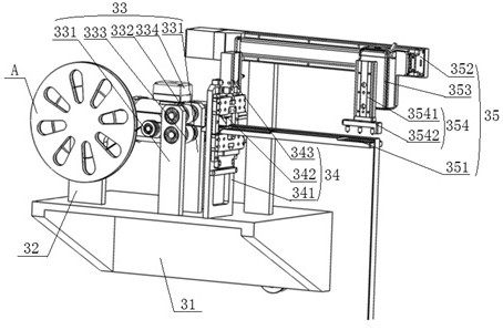 Press-fitting and packaging machine for galvanic pile