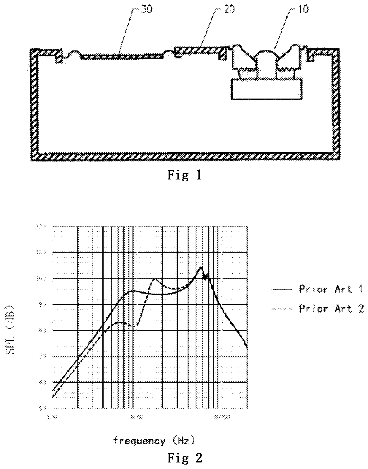 Acoustic device and electronic apparatus