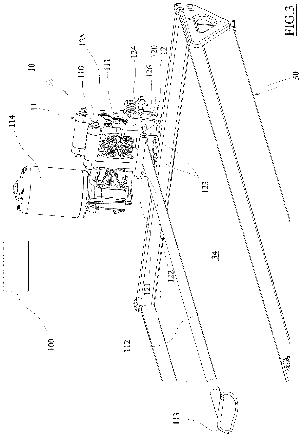 Auxiliary loading device of a stretcher