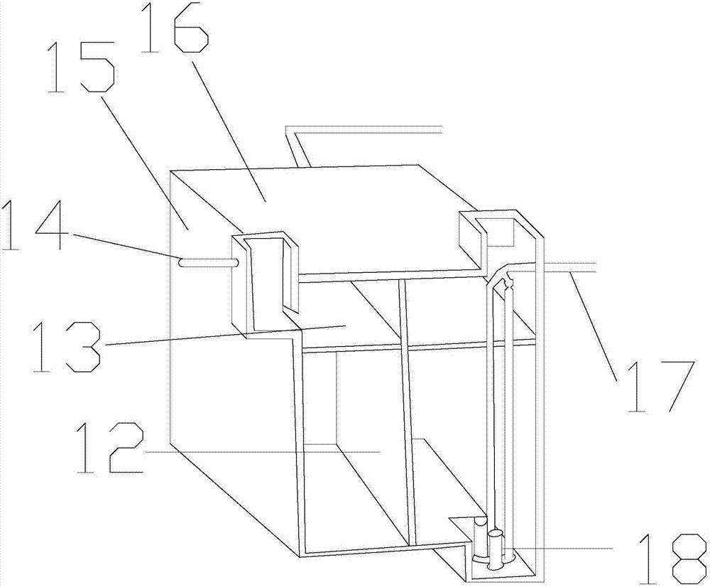 Industrial automatic sewage treatment apparatus