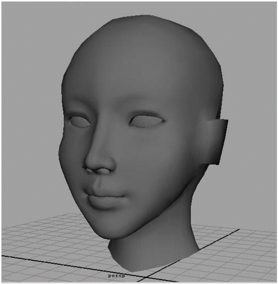 Human face mapping method and device