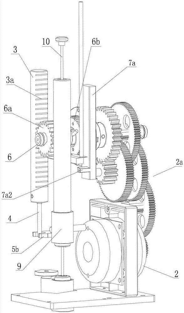 Interlocking binding machine drilling device and binding machine