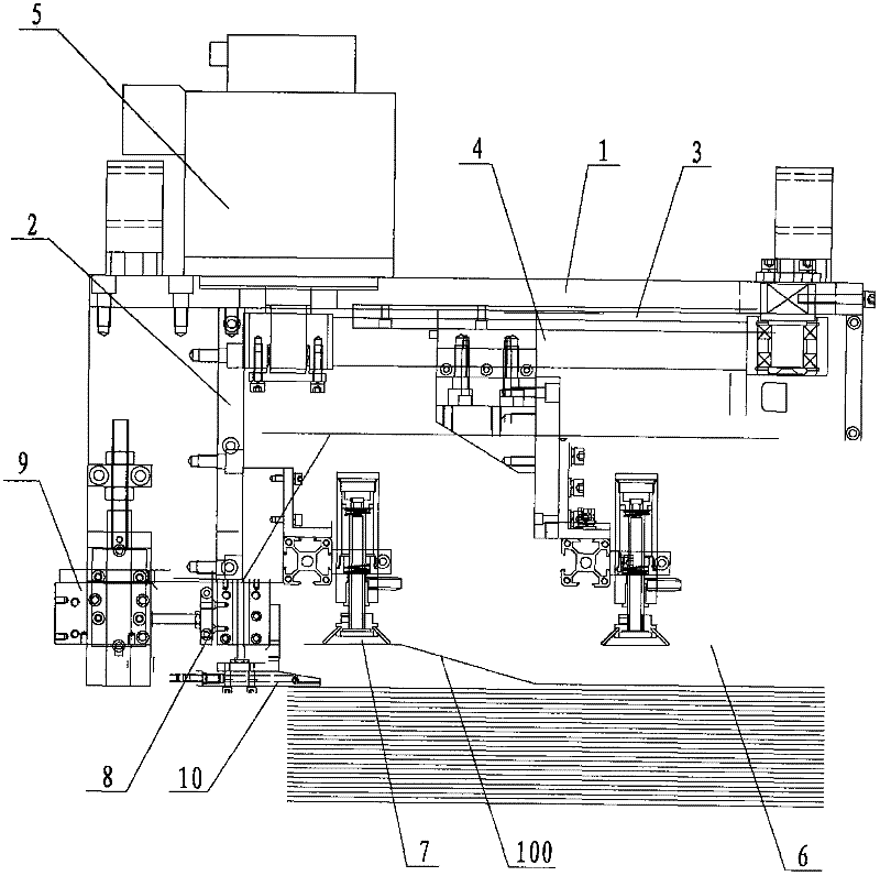 High-speed paper-transferring device