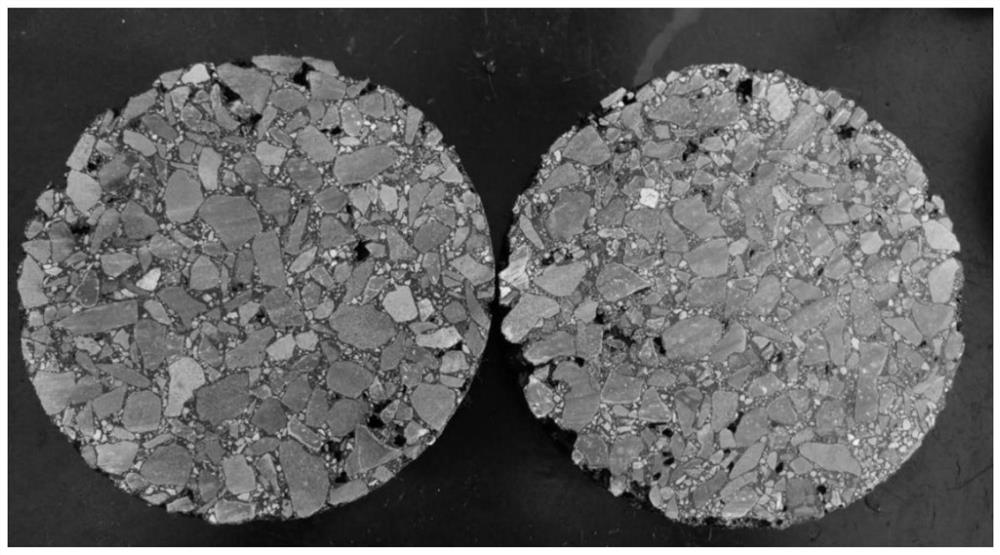 Improved asphalt mixture and preparation method thereof