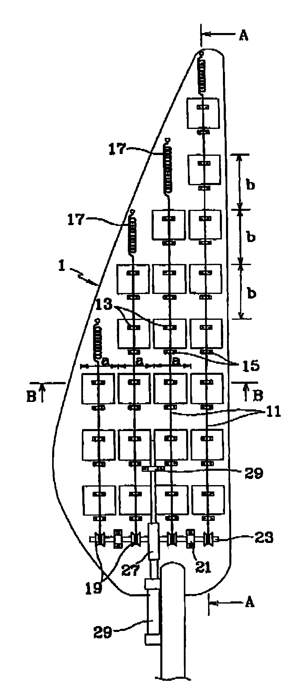 Windmill blade and apparatus for generating power using the blade