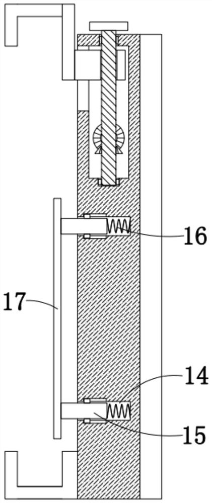 Three-dimensional adjustable hanging piece for stone curtain wall