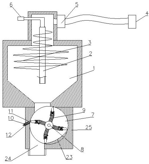 Powder sampling equipment in concrete production