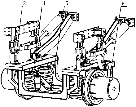 Highway and railway dual-purpose vehicle