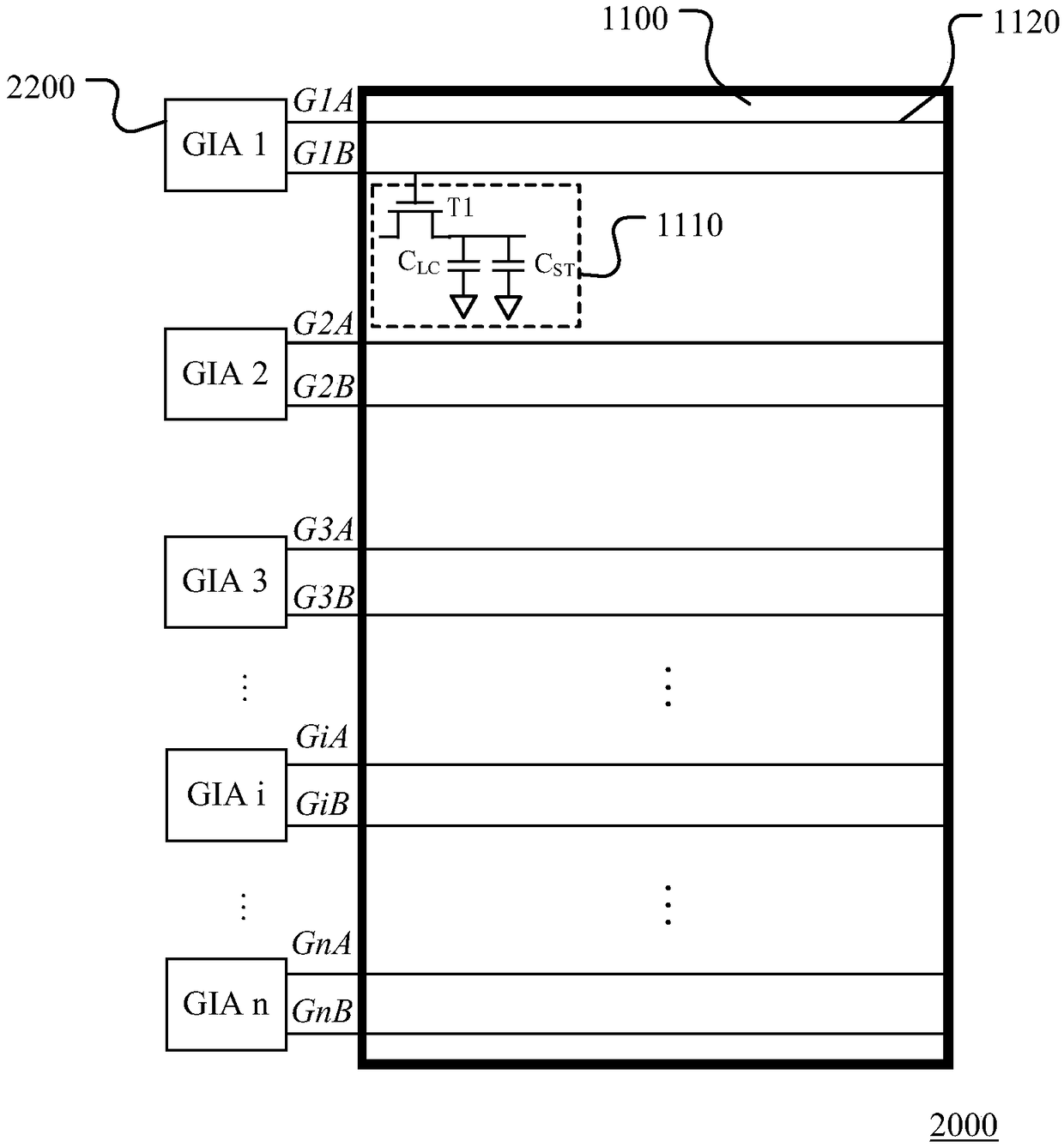 Gate driving circuit and display device thereof