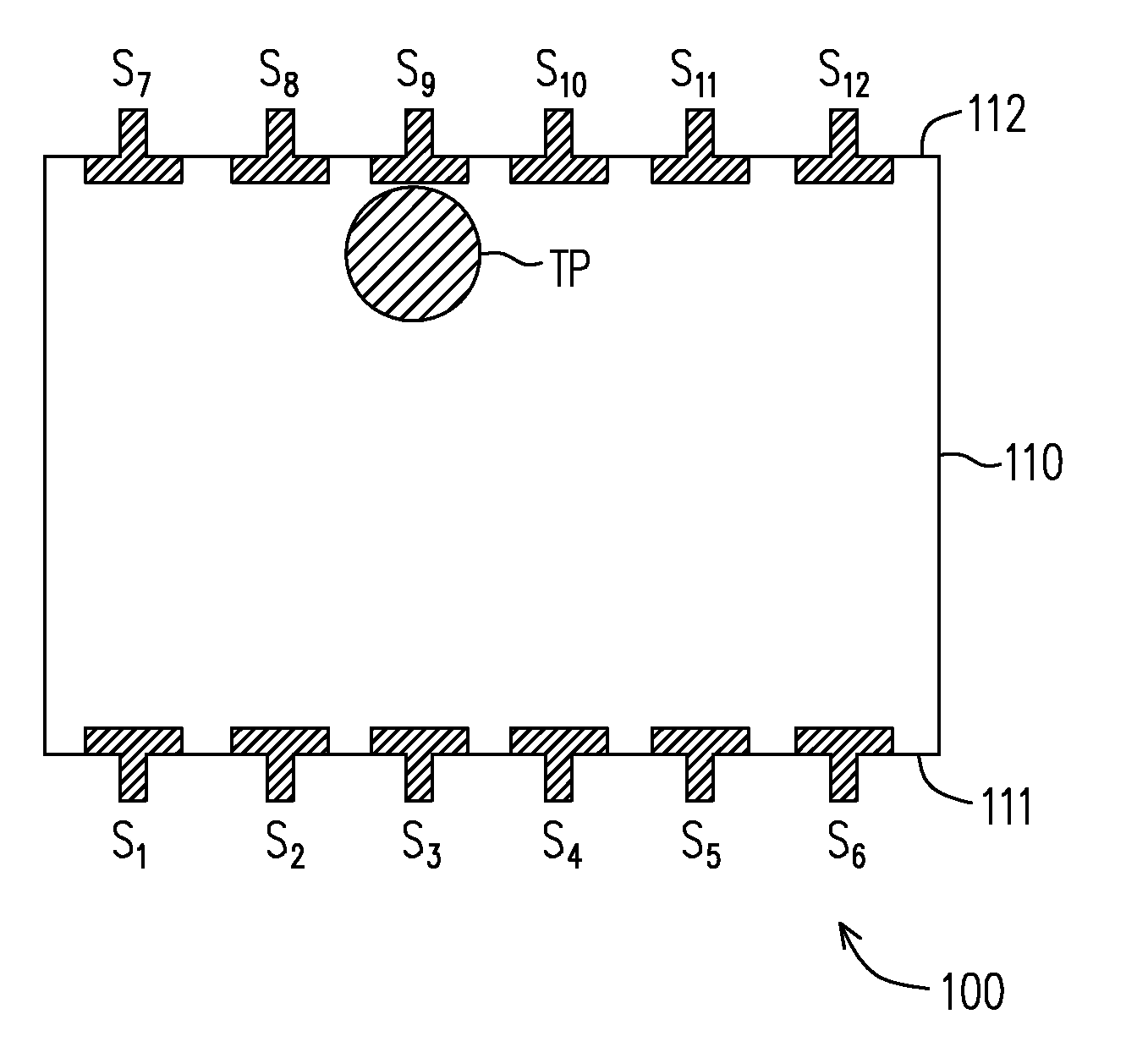 Method and driving apparatus for identifying sensing value of touch panel