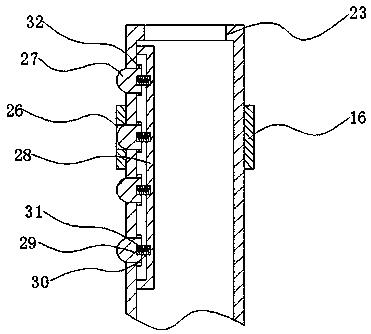 Locking device of multifunctional children sliding pulley