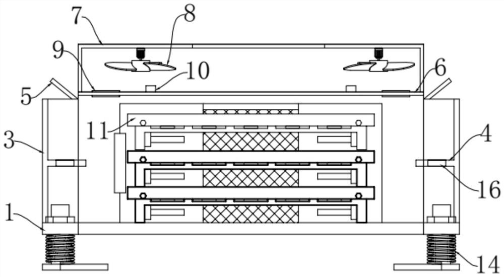 Bone marrow smear transporting and placing device