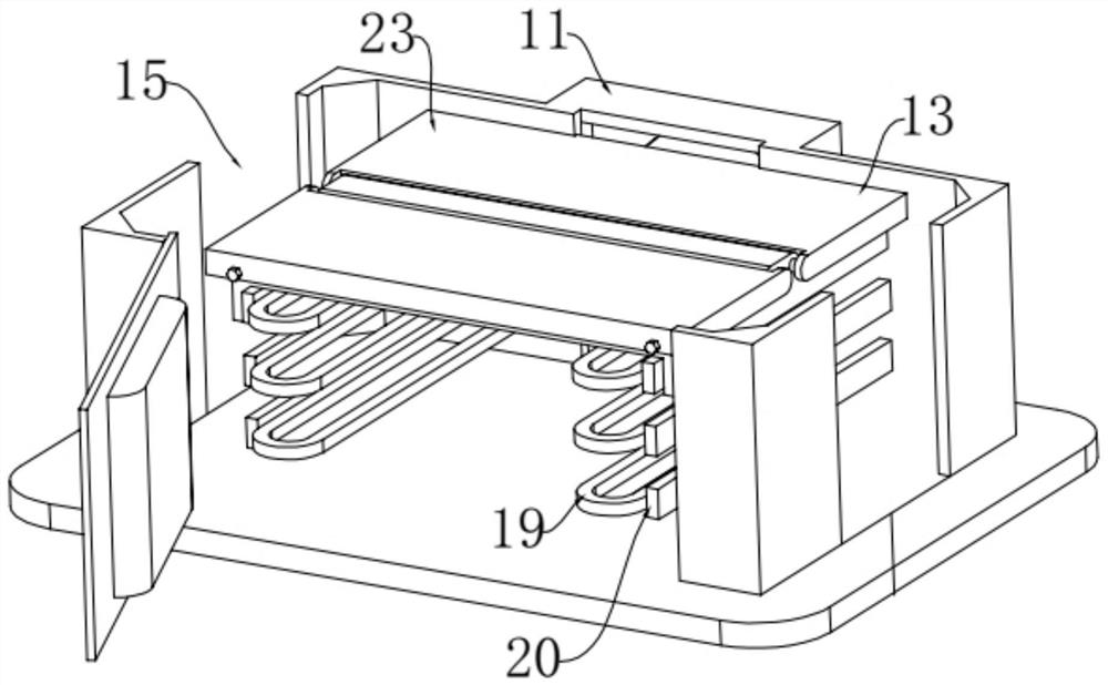 Bone marrow smear transporting and placing device