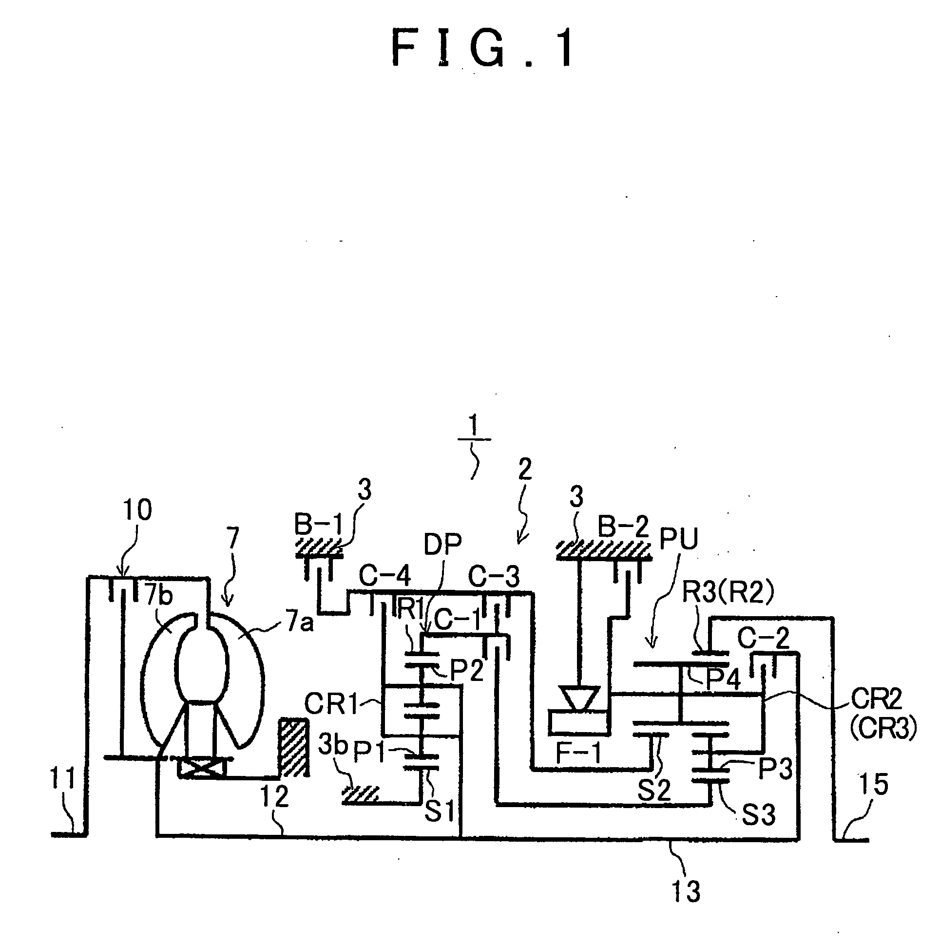 Hydraulic control apparatus for a multi-stage automatic transmission