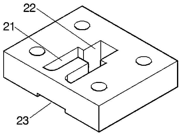 Preforming device for copper flat wire precision welding