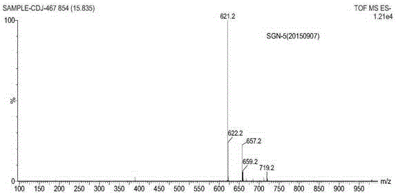 Sitagliptin impurity and preparation and detection method thereof