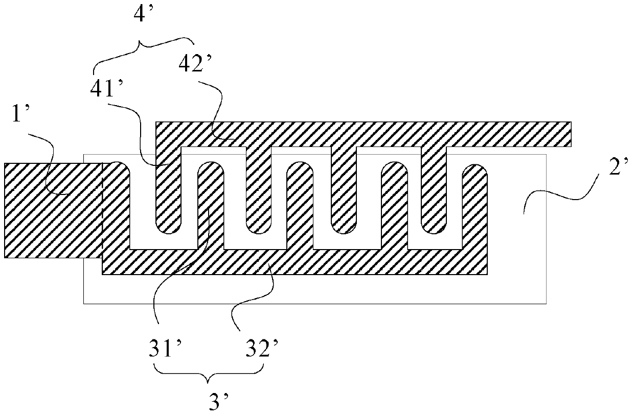 Thin film transistor, goa gate drive circuit, array substrate and display device