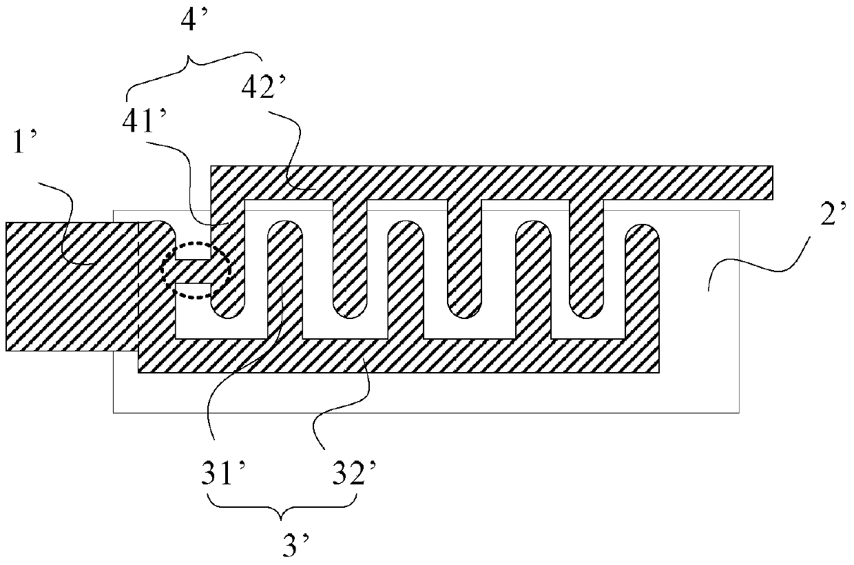 Thin film transistor, goa gate drive circuit, array substrate and display device