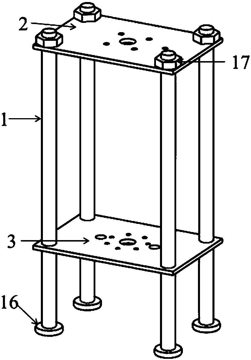 Slurry injection servo control device for indoor slurry injection simulation test and operation method