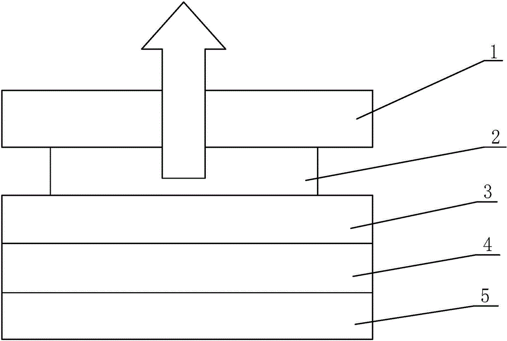 Top light-emitting device