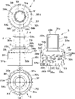 Discharge device and container with the same