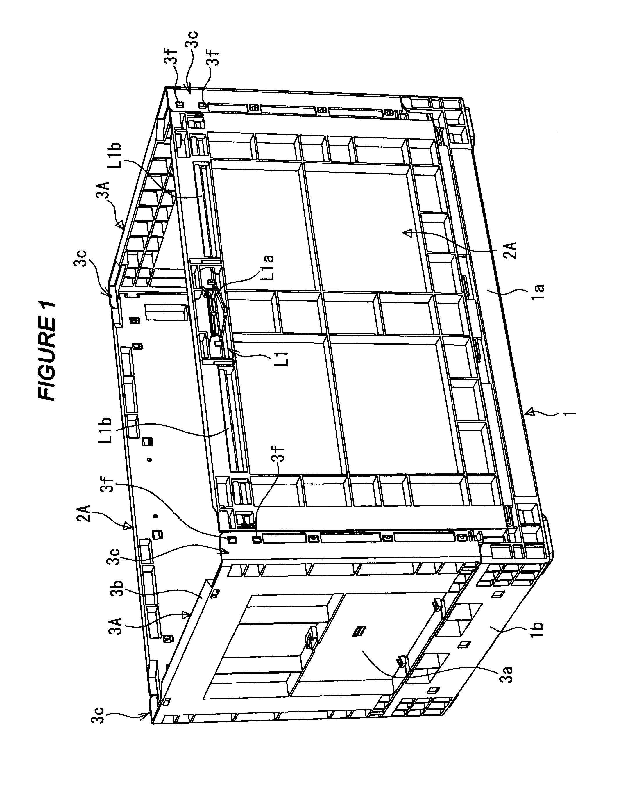 Folding container