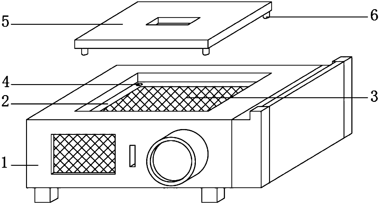 Portable 3D spray suspension projection imaging equipment