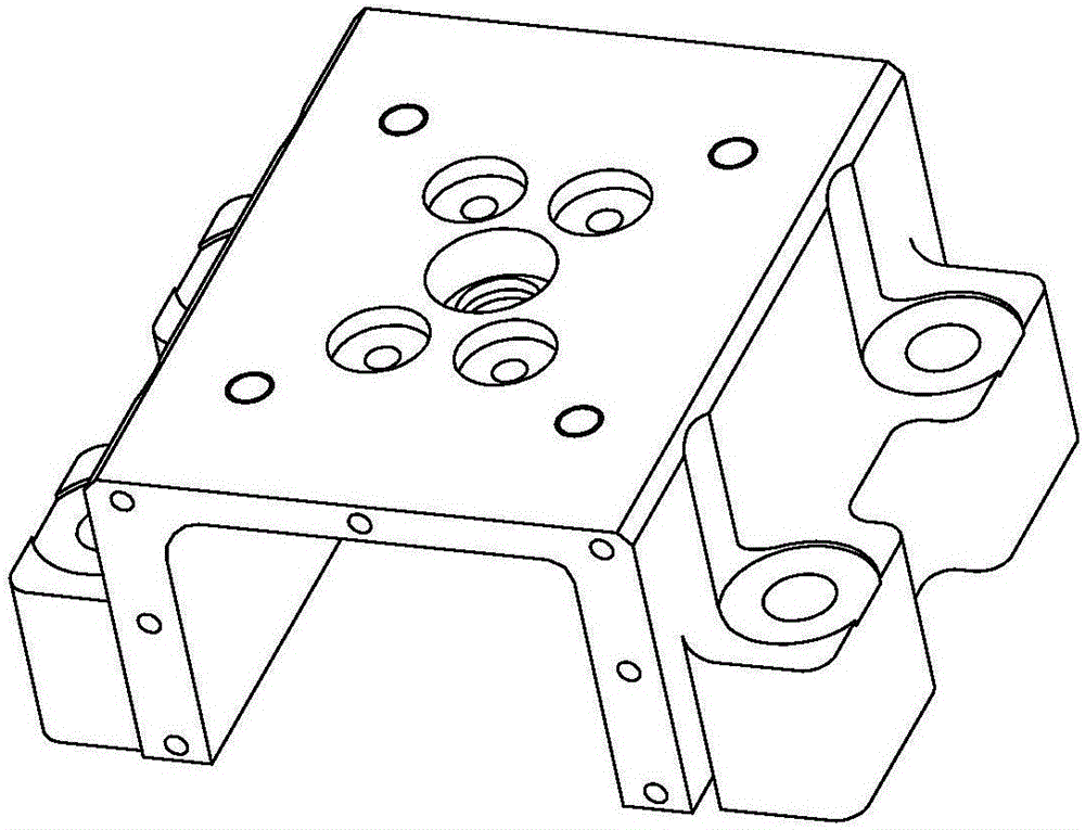 Combined air cylinder cover