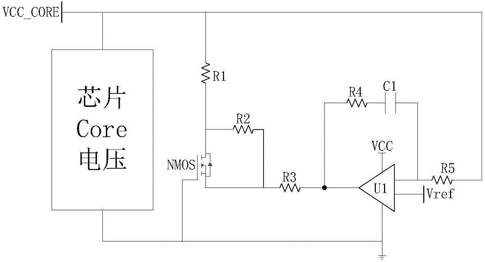 Calculation chip voltage stable control apparatus and calculation board system voltage stable control apparatus