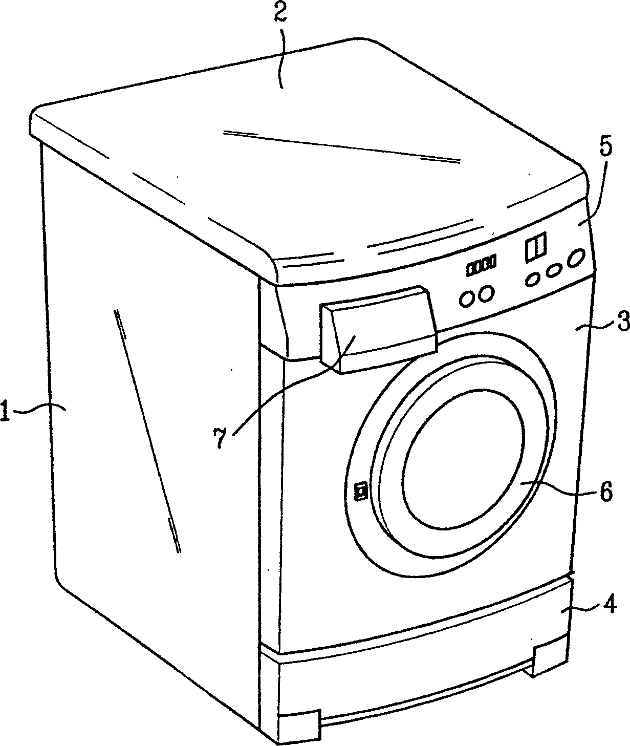 Liquid detergent automatic adding device for washing machine