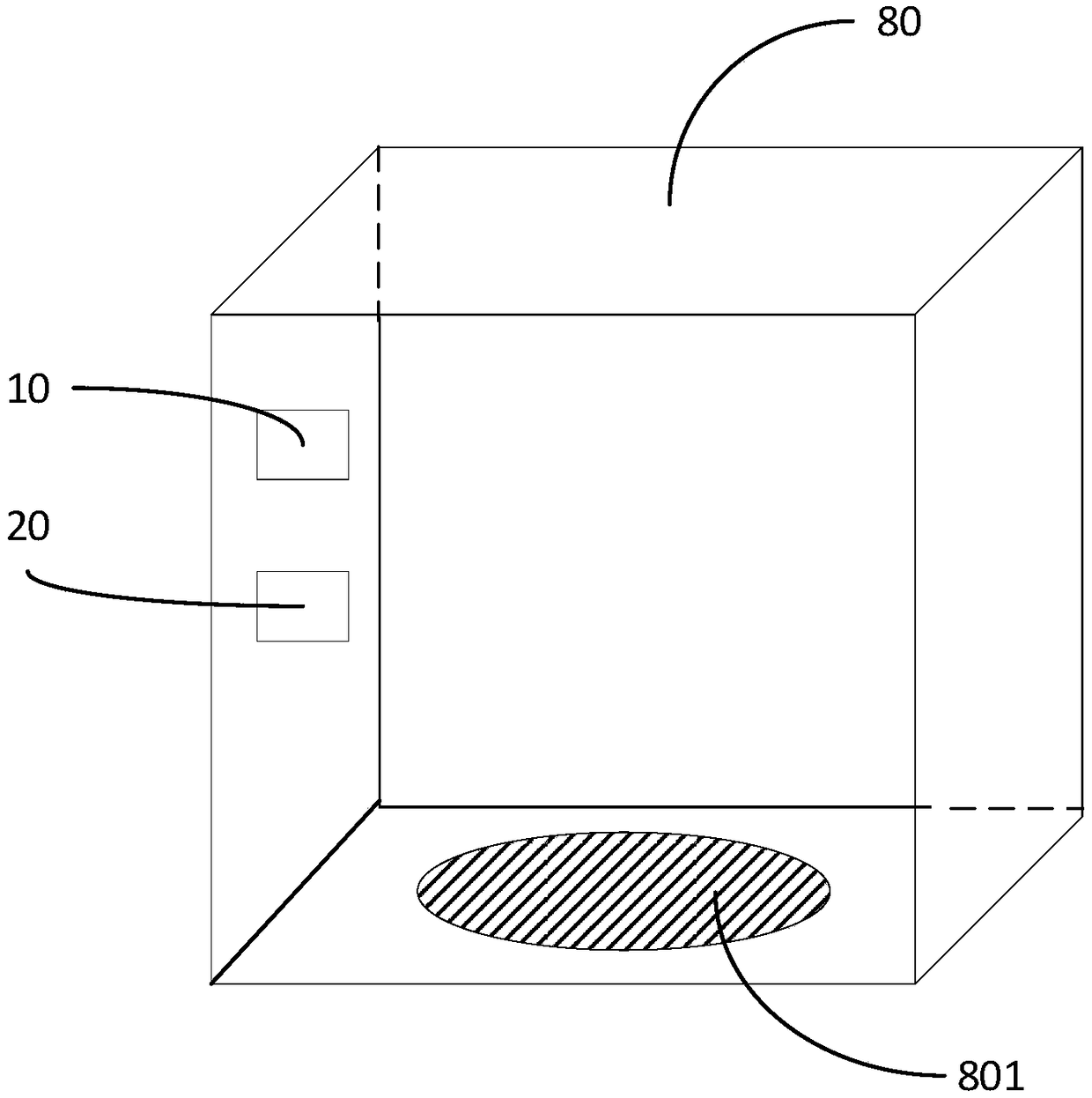 Garbage recycling cabinet, garbage recycling system and control method for garbage recycling cabinet