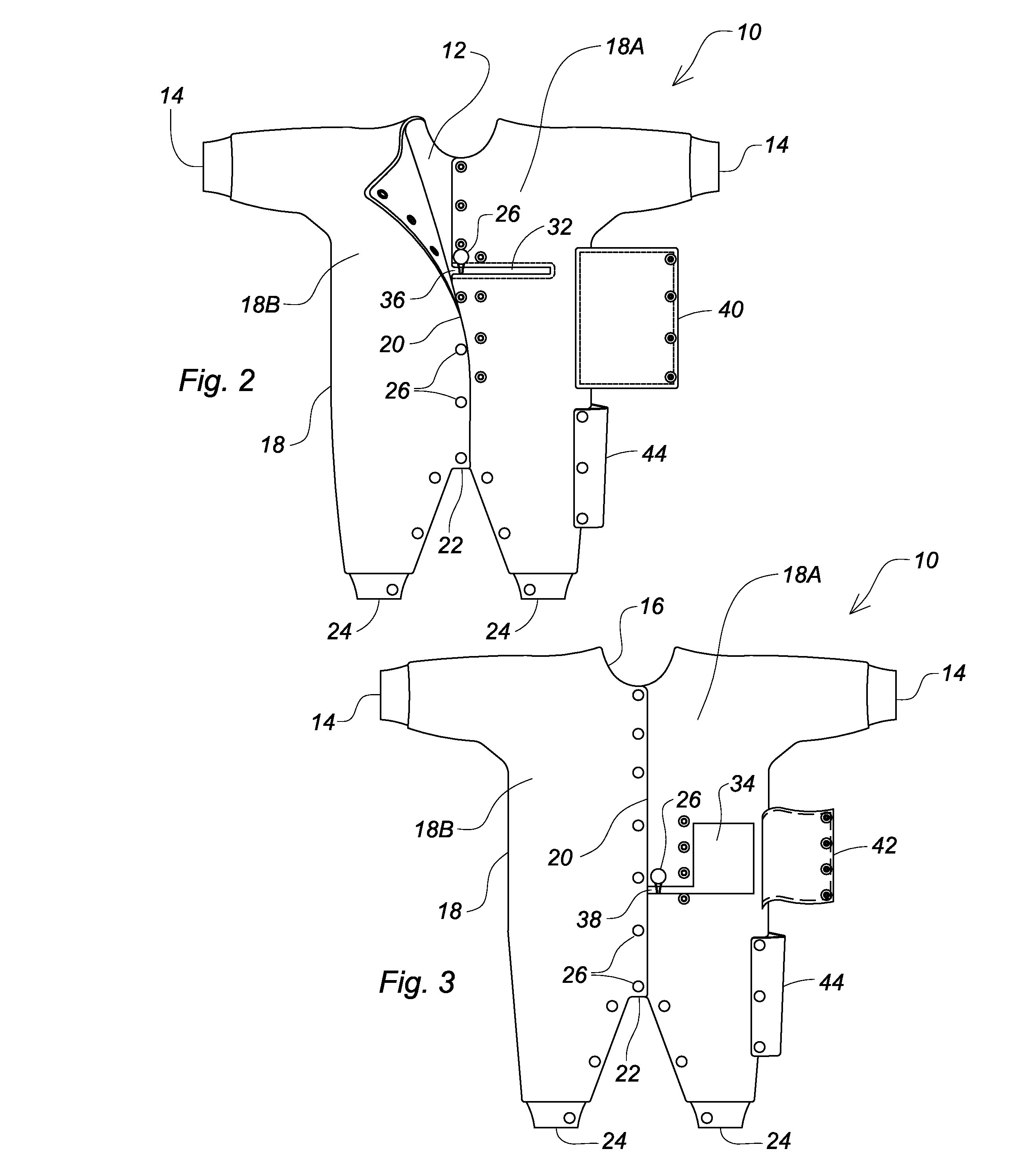 Garment for accommodating intravenous catheters and gastronomy tube