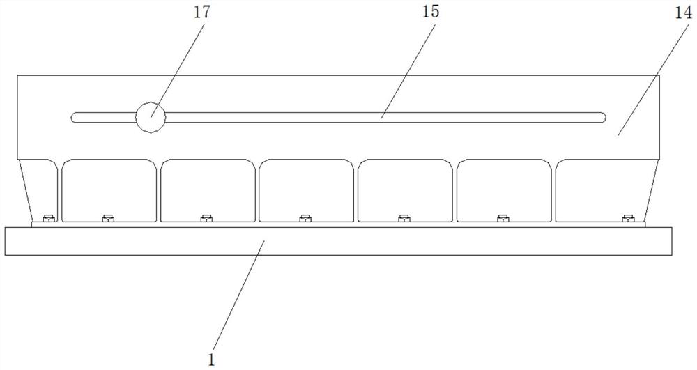 A metal cutting device based on sliding principle and easy to adjust direction