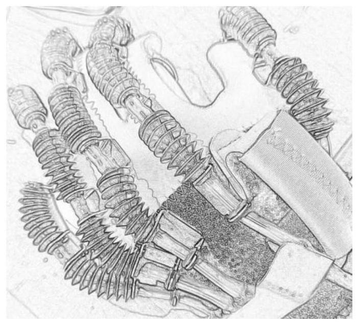 Rehabilitation glove system based on electroencephalogram signal control