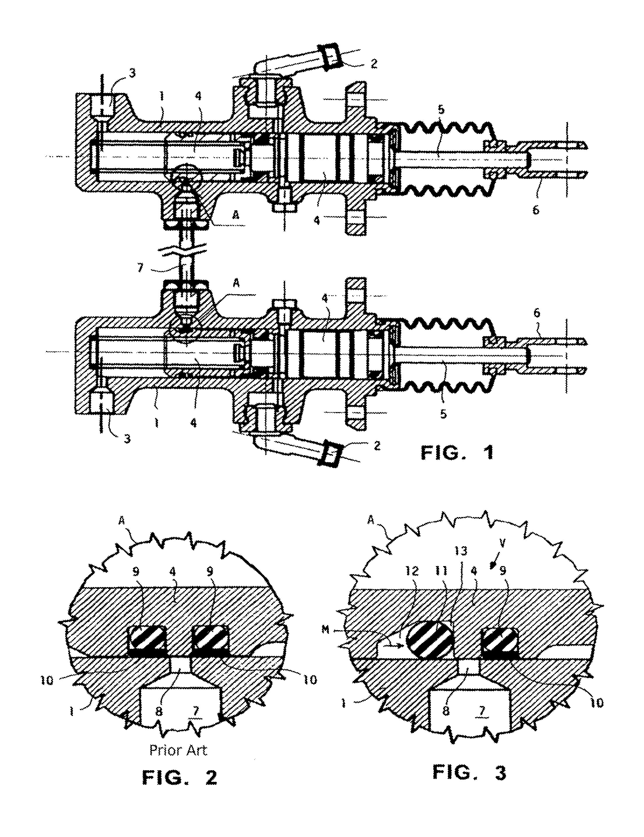 Valve for the braking balancement, for a farm tractor or a similar vehicle