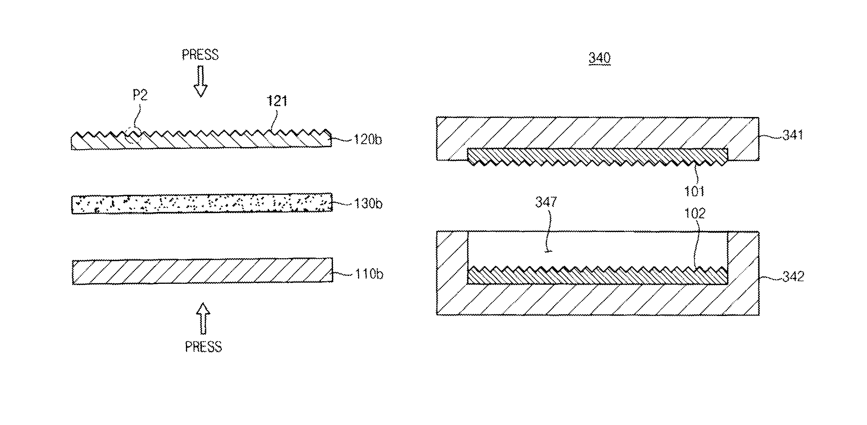 Light guide plate stamp and method of manufacturing the same